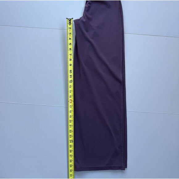 Athleta Elation Wide Leg Pant Size XS Purple High Rise Pull-On Stretch Yoga Soft - Picture 12 of 16